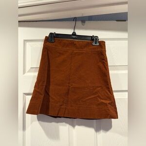 J. Crew  A-Line Skirt. Size 0